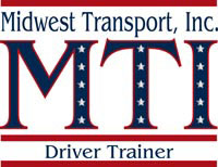 midwest transport, inc, greenup, il, logo design, driver training, tara darcy designs, westfield
