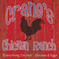 cranes chicken ranch, martinsville, il, logo design, tara darcy designs, westfield, il